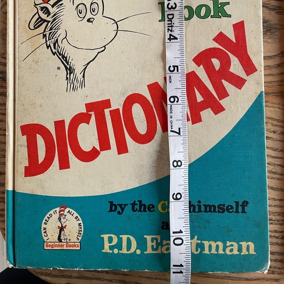 1964 THE CAT IN THE HAT BEGINNER DICTIONARY BOOK - Picture 9 of 10